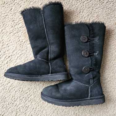 UGG classic tall triplet bailey button boots blac… - image 1