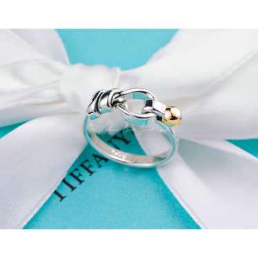 Tiffany & Co. Tiffany & Co. Ring Love Knot Hook E… - image 1