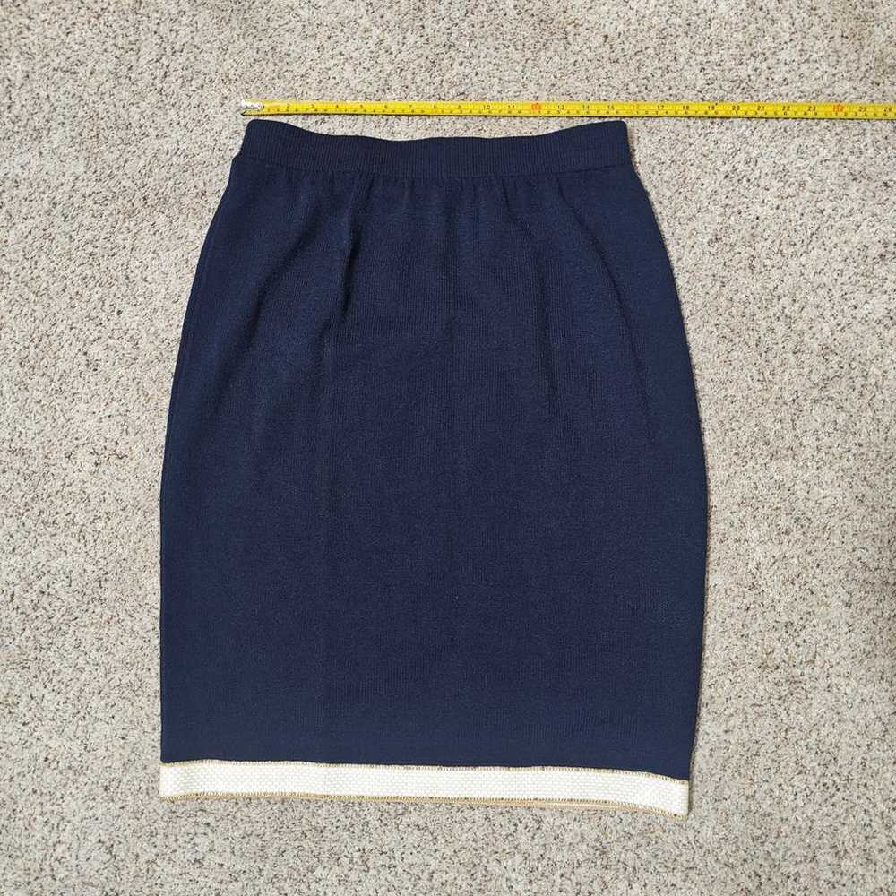 St John Tweed mid-length skirt - image 3