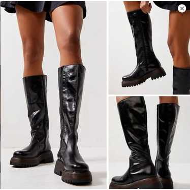 New! Free People Rhodes Knee High Platform Boot