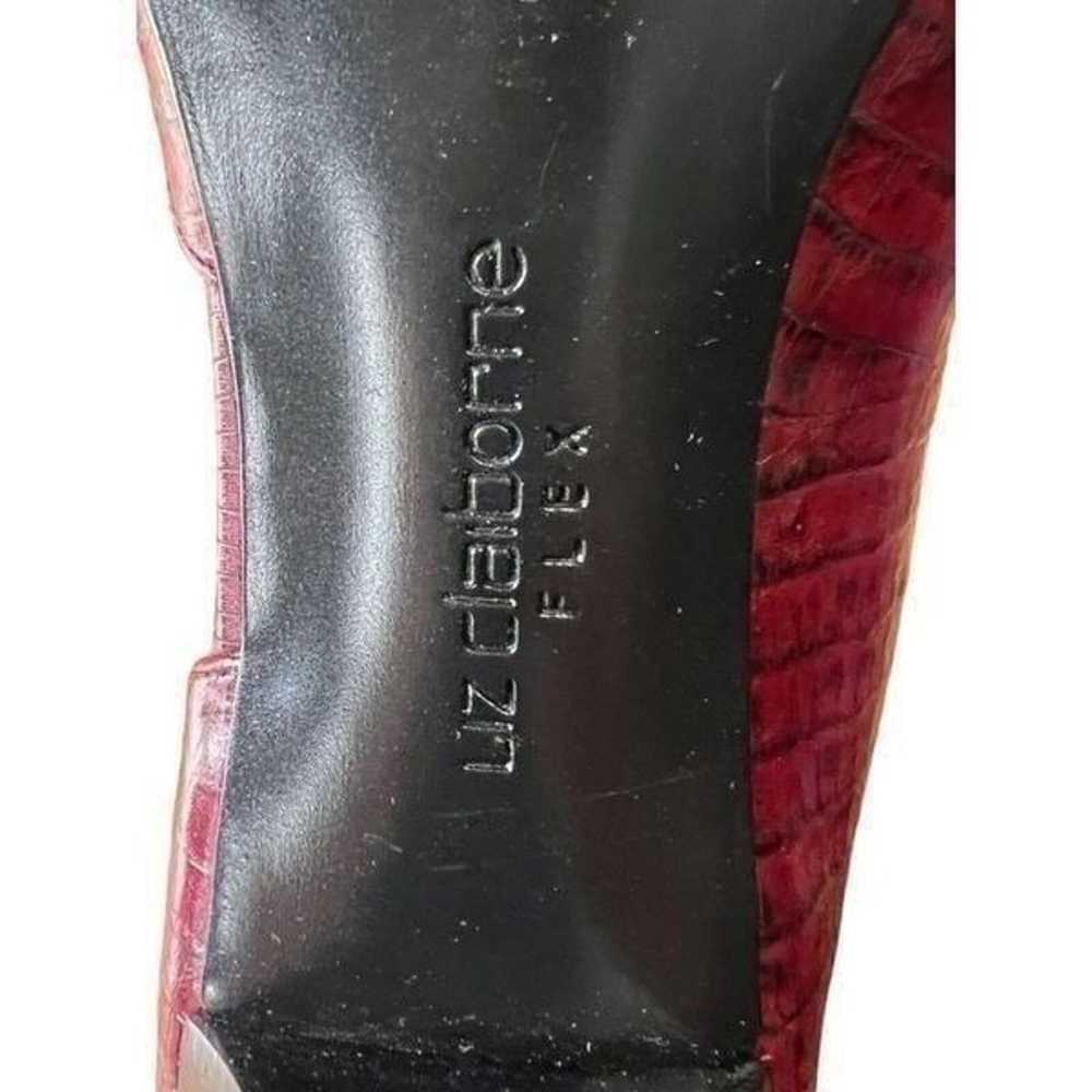 Liz Claiborne Flex Red and Black S Pump Womens Si… - image 9