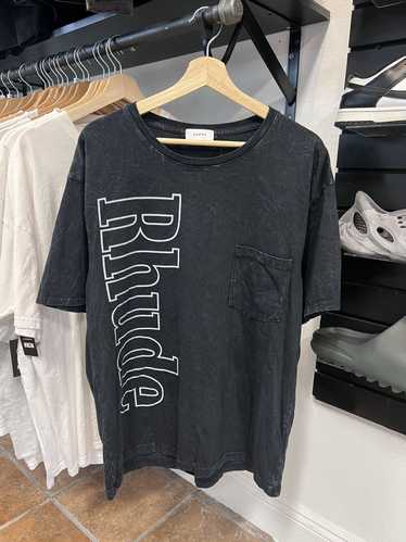 Rhude Rhude Washed Black Tee