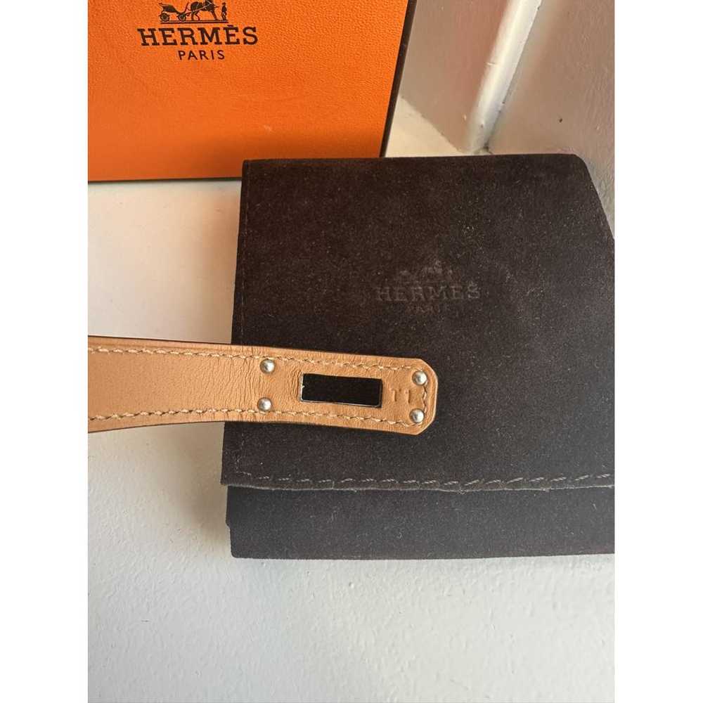 Hermès Mini Kelly Double Tour leather bracelet - image 8