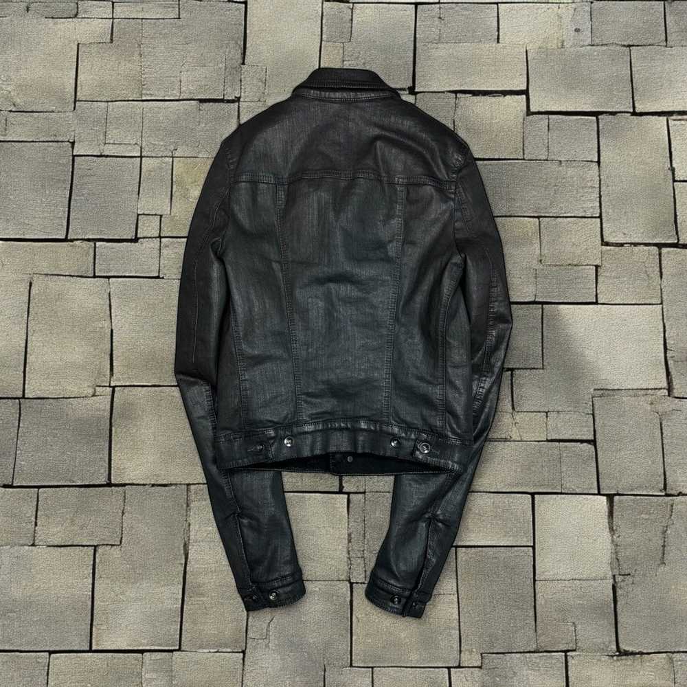 Rick Owens Rick Owens Waxed Denim Worker Jacket - image 2