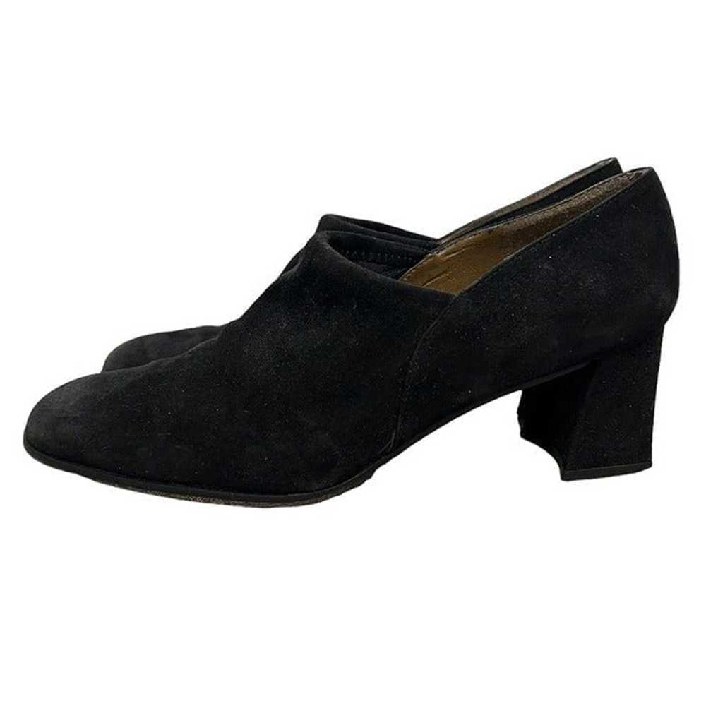 STUART WEITZMAN Vintage Black Suede Osopaco Close… - image 3