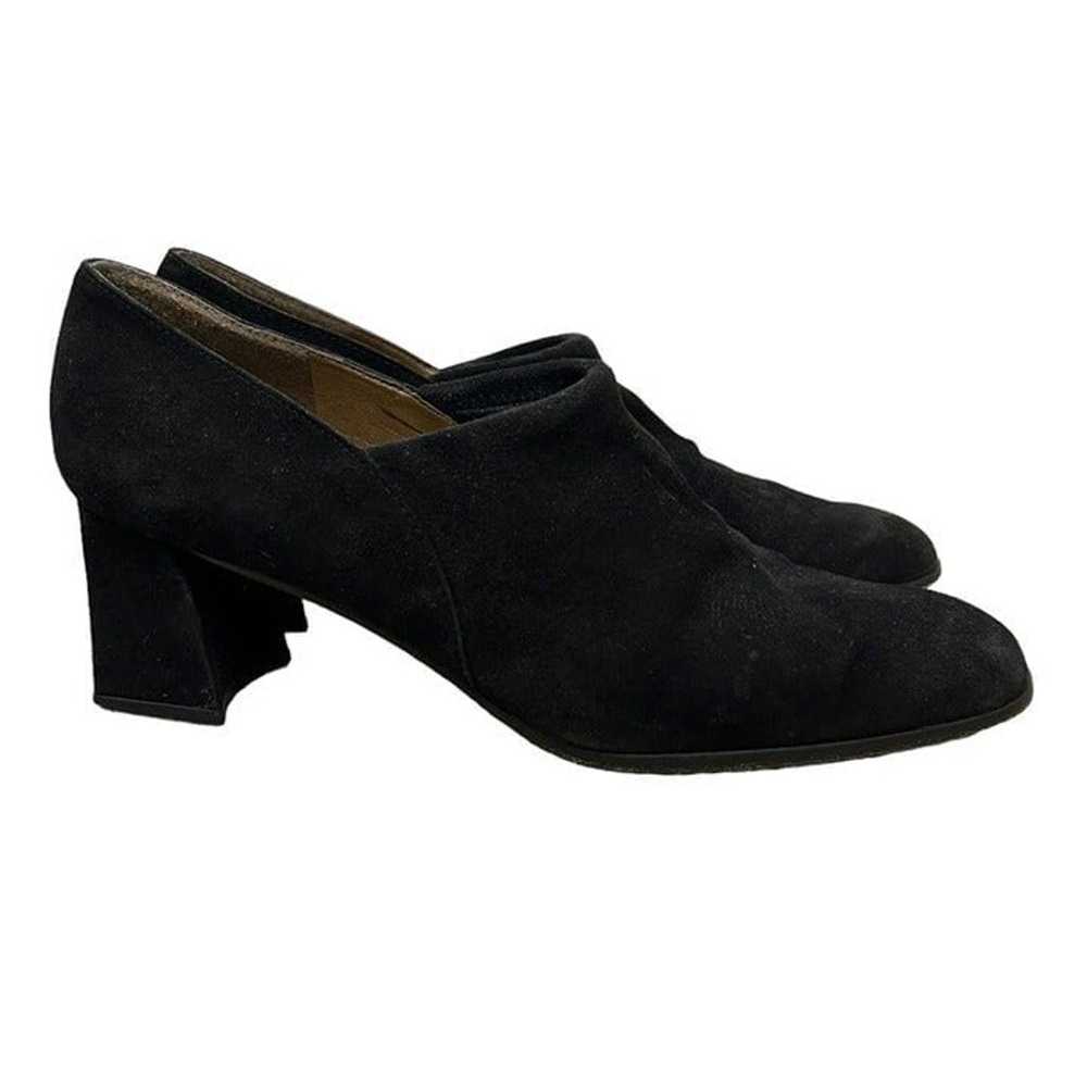 STUART WEITZMAN Vintage Black Suede Osopaco Close… - image 5