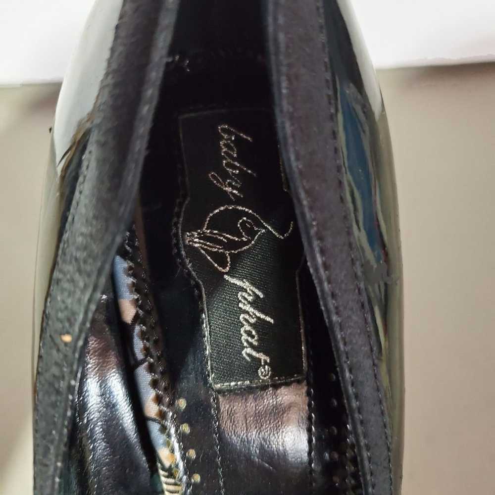 Vintage Baby Phat heels size 8B shine - image 3