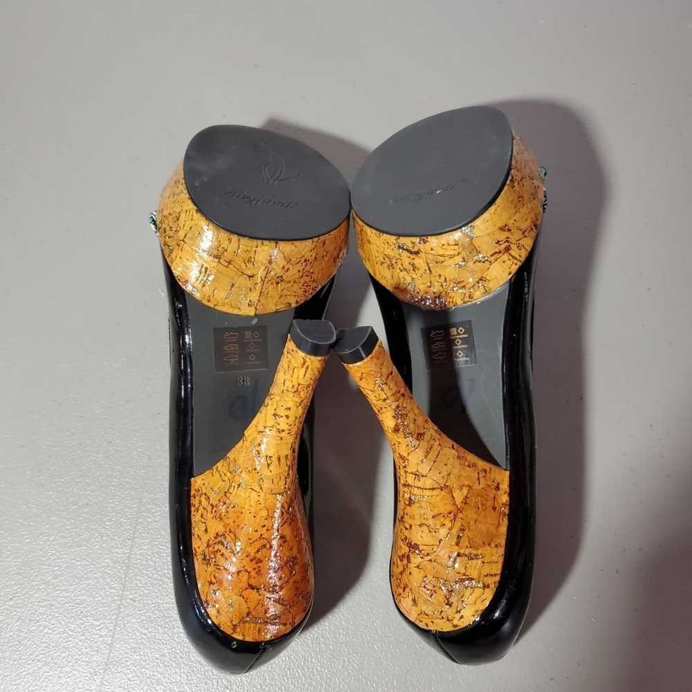 Vintage Baby Phat heels size 8B shine - image 6