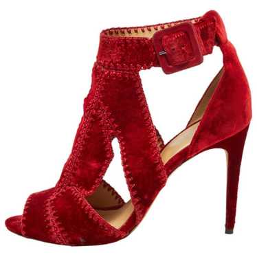 Alexandre Birman Velvet sandal