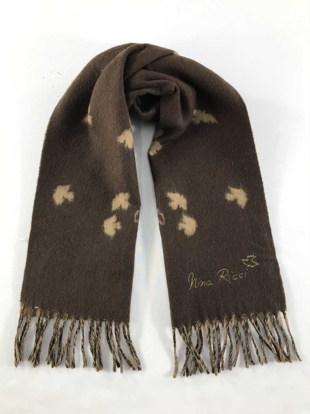 Vintage Nina Ricci Scarf / Muffler / Neckwear - 2… - image 1