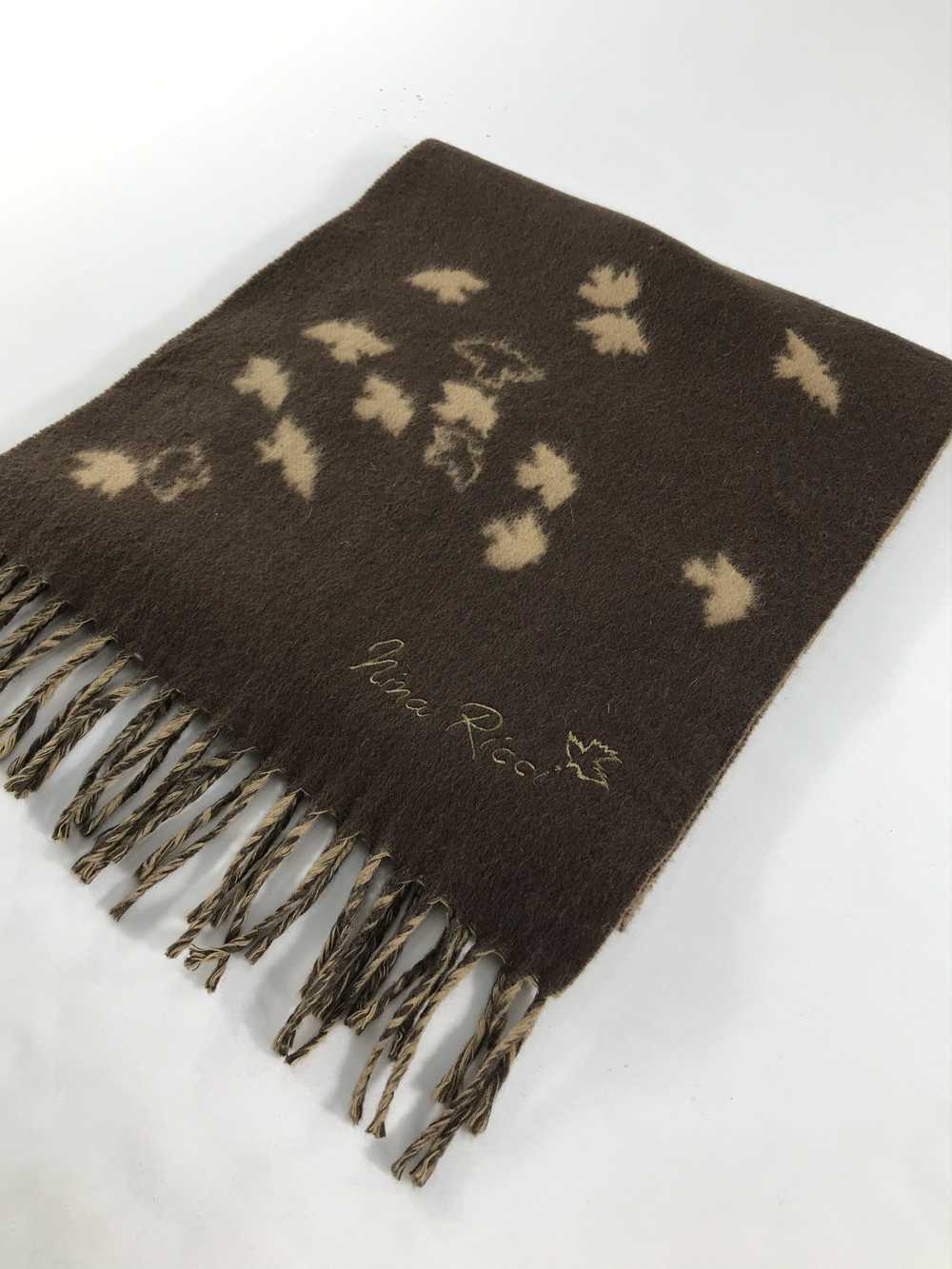 Vintage Nina Ricci Scarf / Muffler / Neckwear - 2… - image 4