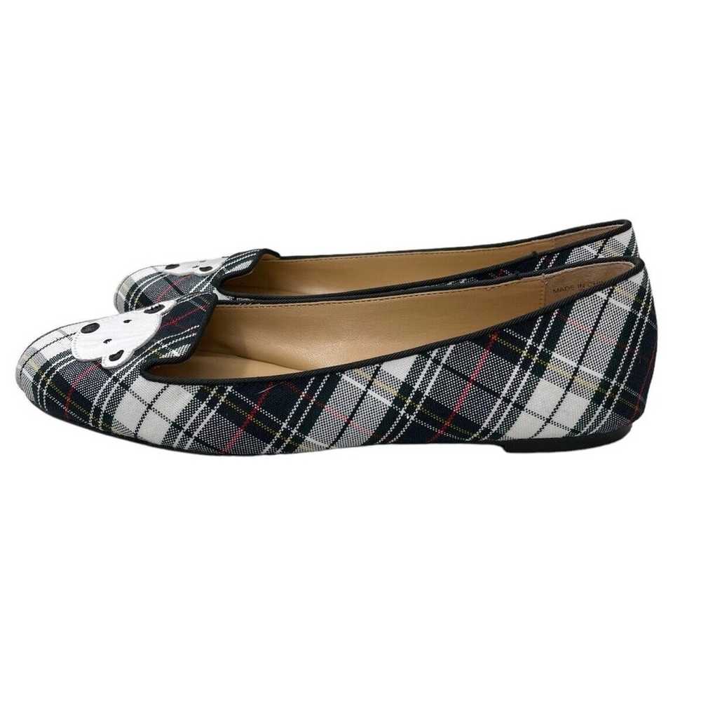 Talbots Flats Georgina Tartan Plaid Polar Bear Si… - image 2