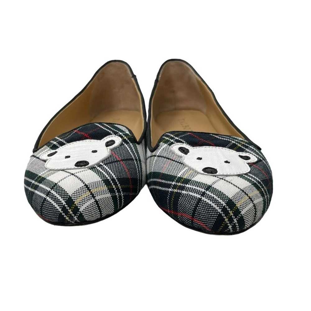 Talbots Flats Georgina Tartan Plaid Polar Bear Si… - image 5