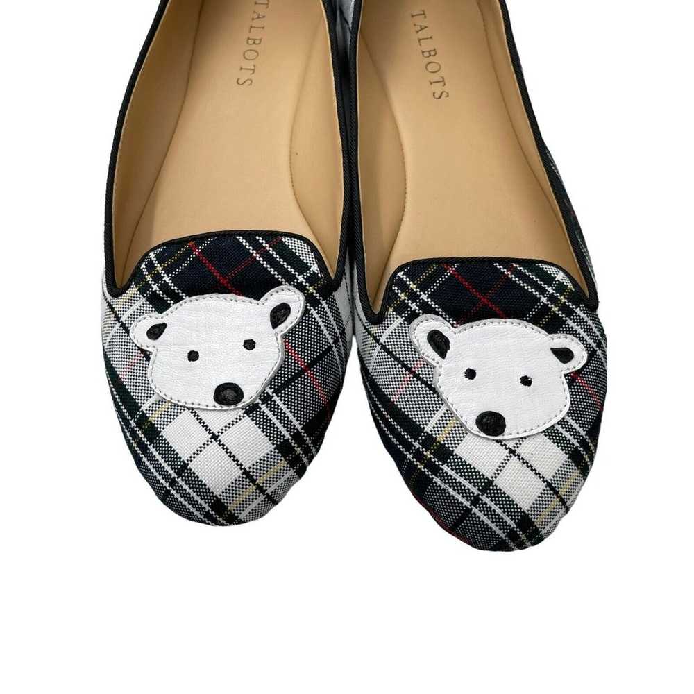 Talbots Flats Georgina Tartan Plaid Polar Bear Si… - image 6