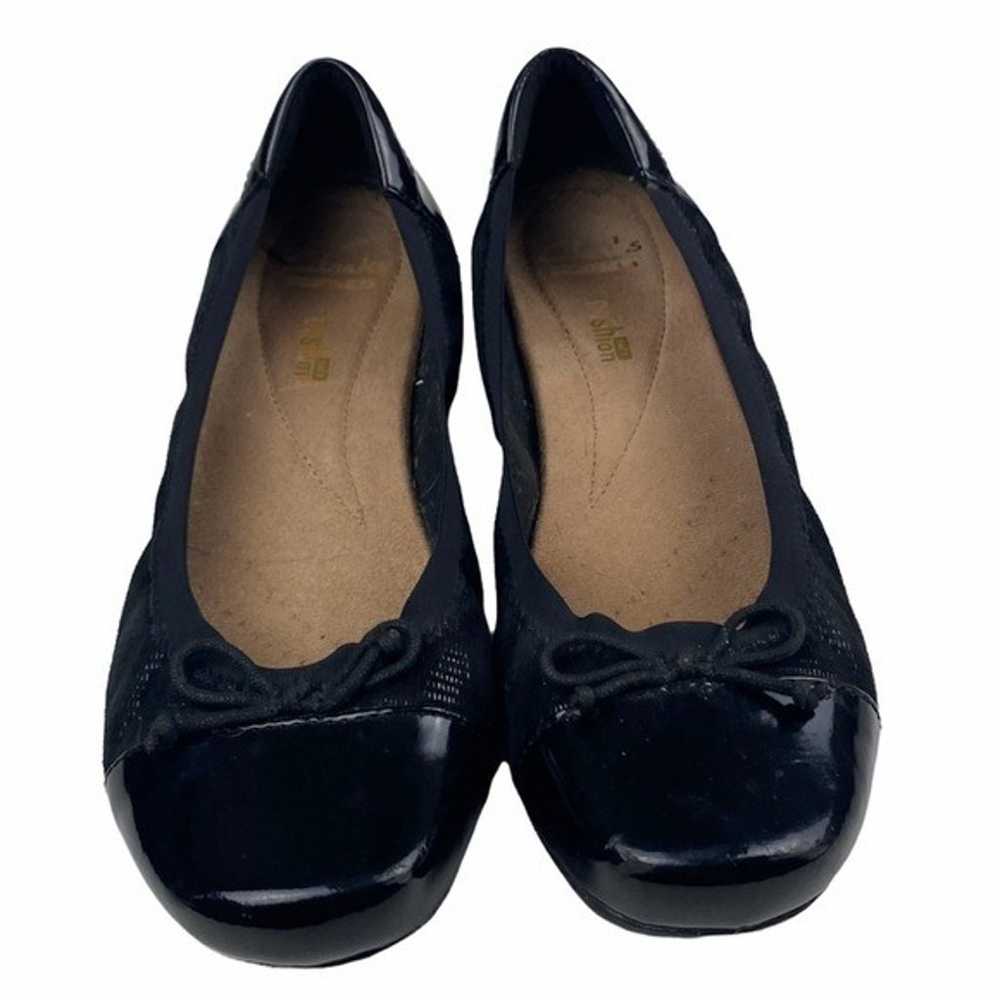 Clarks Women's Candra Glow Ballet Flat Black 6.5 - image 3