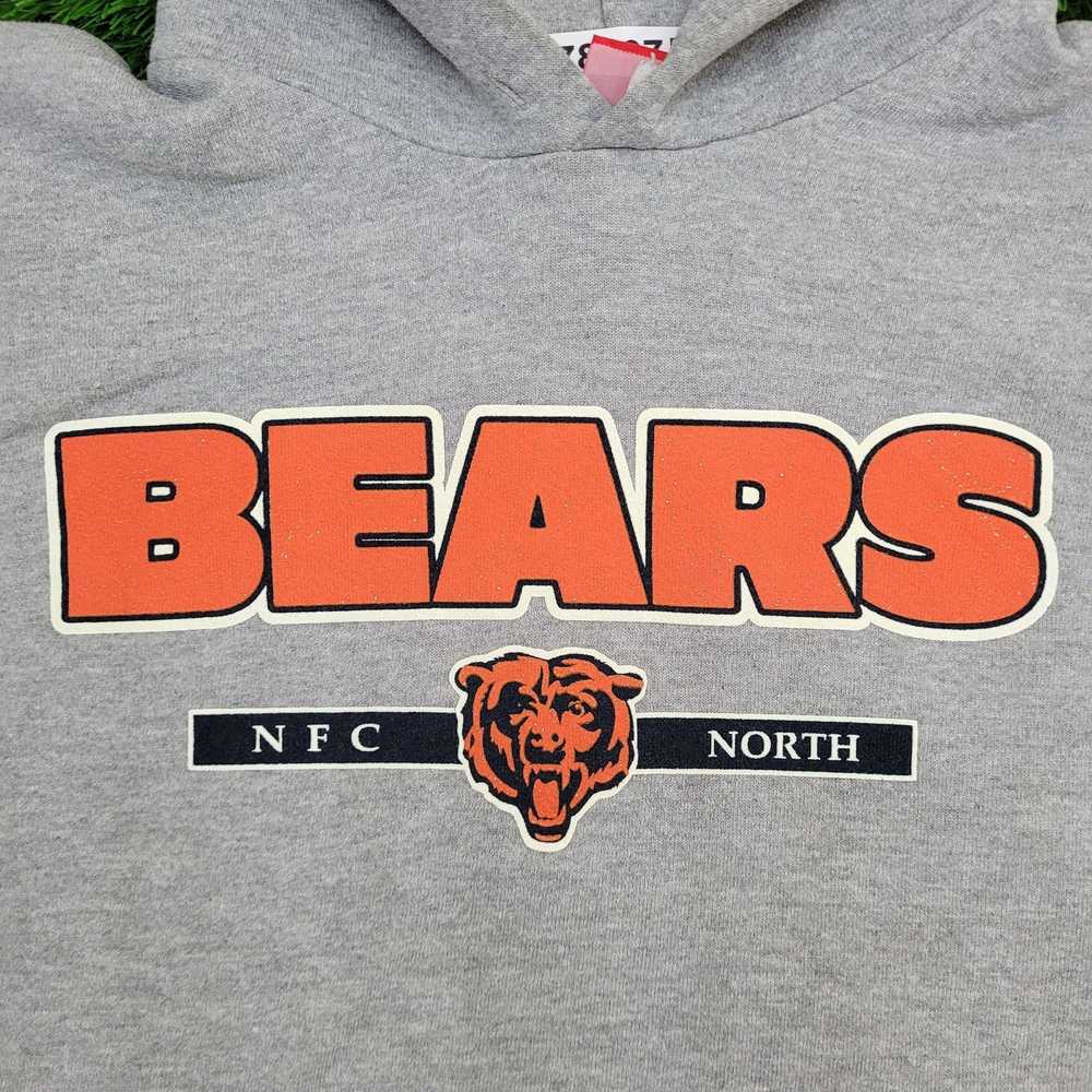 NFL Vintage 90s Chicago Bears Hoodie XL 25x25 Box… - image 12