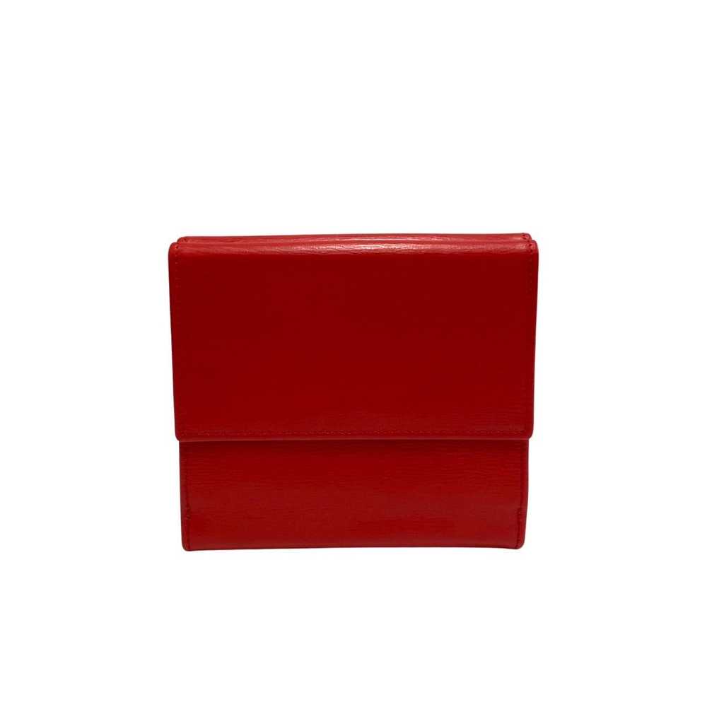 Dior Bifold Wallet leather Red - image 3