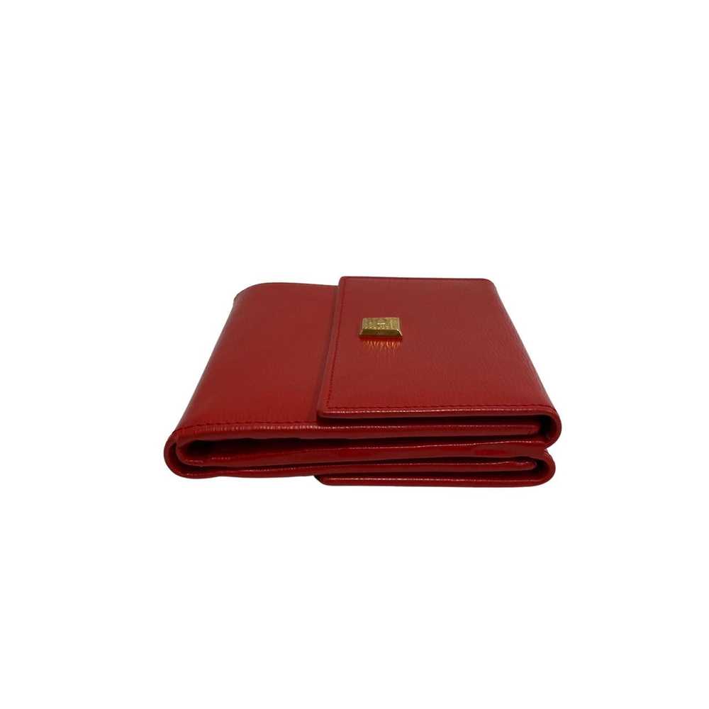 Dior Bifold Wallet leather Red - image 6