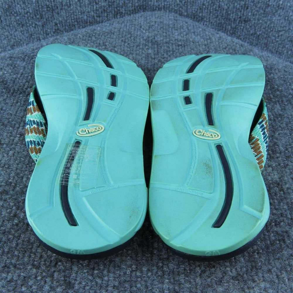 Chaco Women Flip Flop Sandal Shoes Blue Synthetic… - image 6