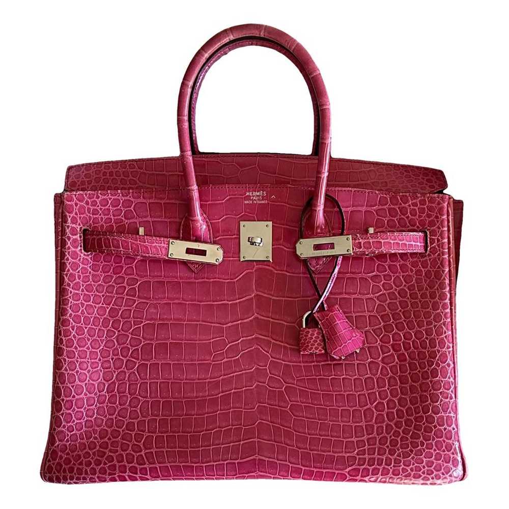 Hermès Birkin 35 crocodile handbag - image 1