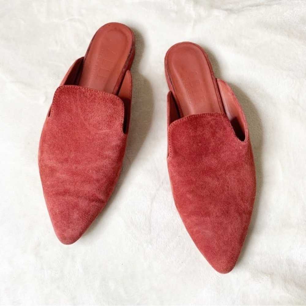 Able Local + Global Lizbeth Cherry Suede Leather … - image 2