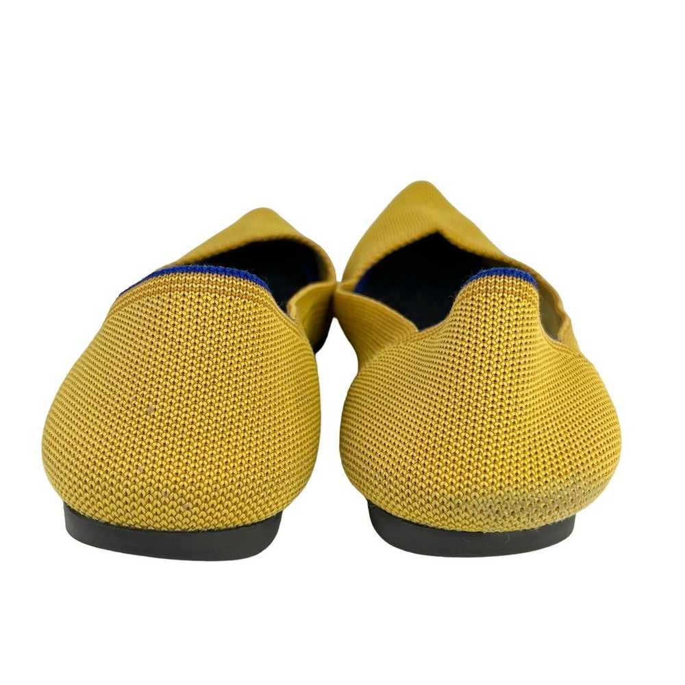 Rothy’s The Point Slip-On Flats Marigold Yellow G… - image 9