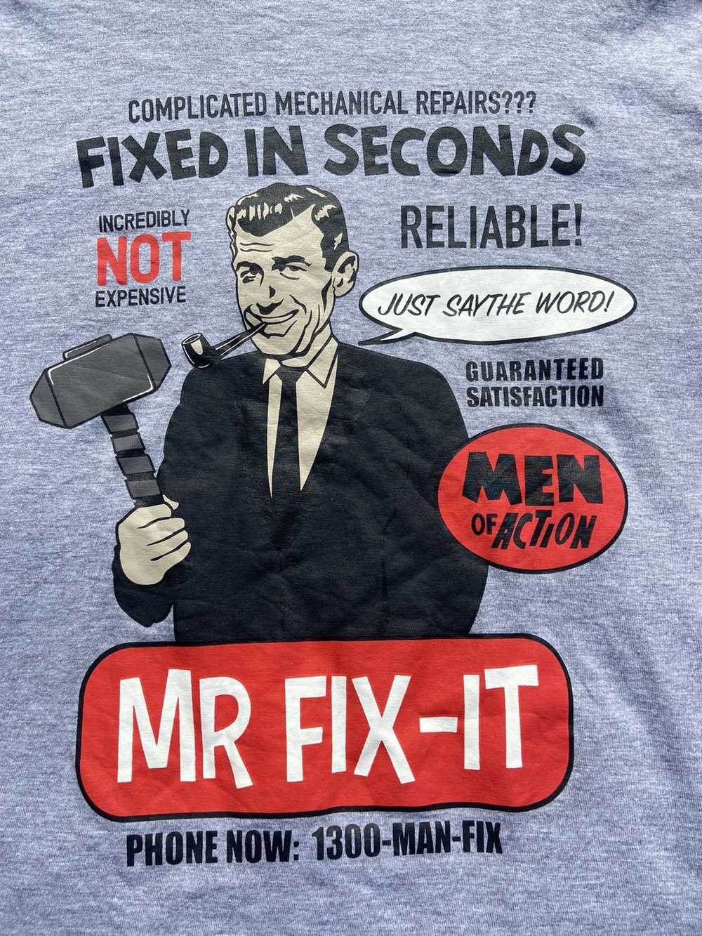 Varsity Jacket Mr Fix It Mens /Girls t shirts - image 1