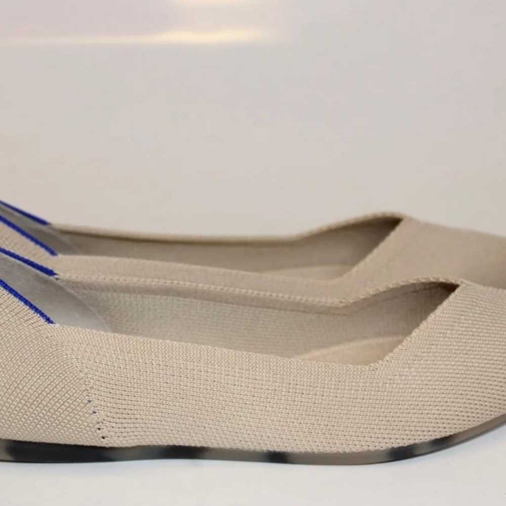 Rothy's The Point Flat Ecru Textile Ballet Flats … - image 7