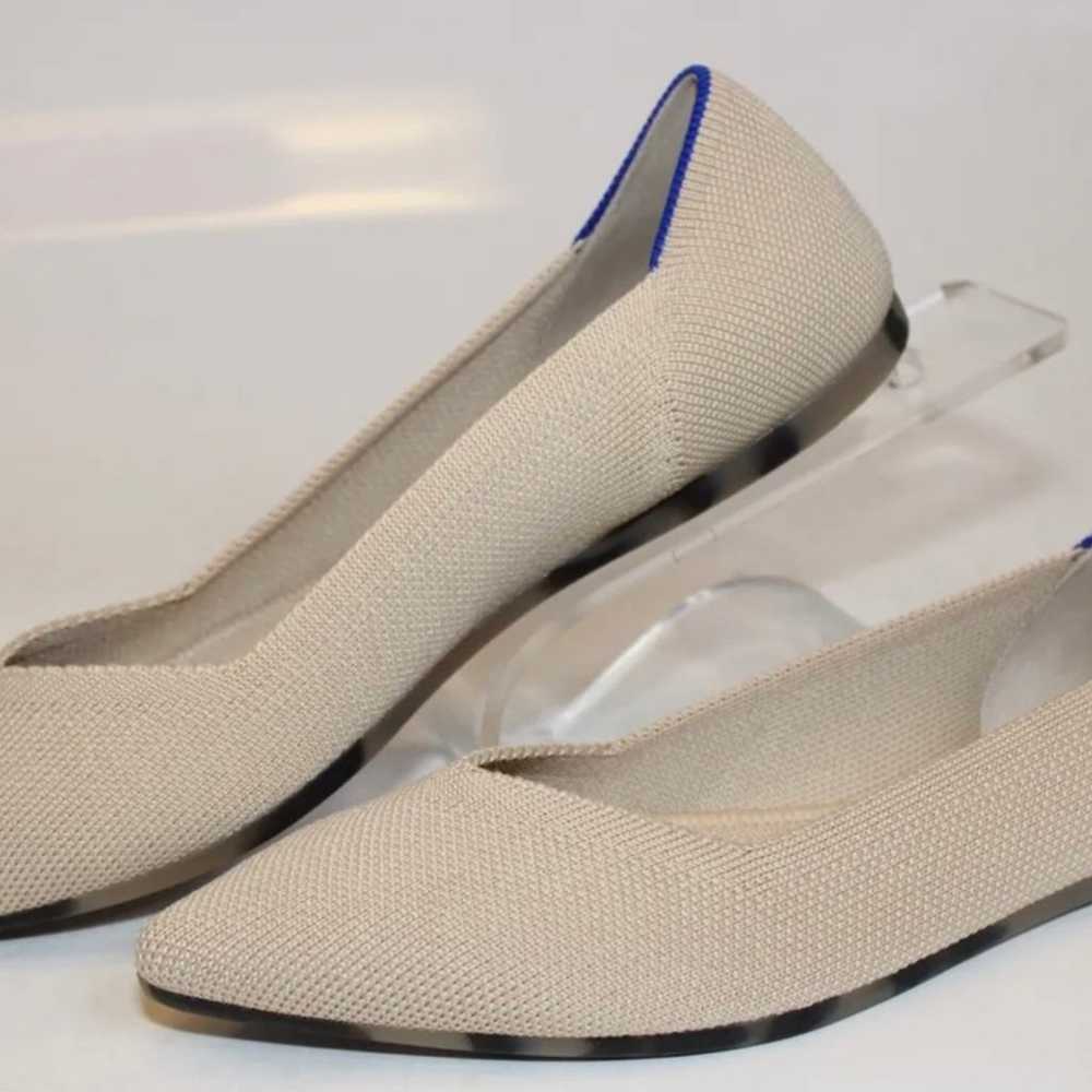 Rothy's The Point Flat Ecru Textile Ballet Flats … - image 9