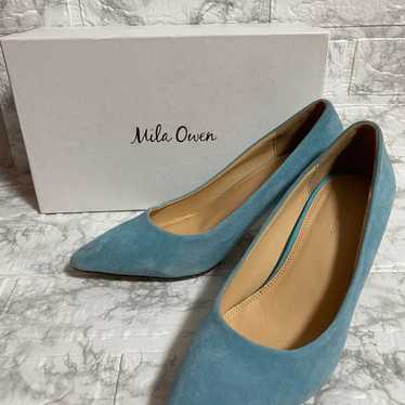 Mila Owen Sheep Leather Suede Pumps 36