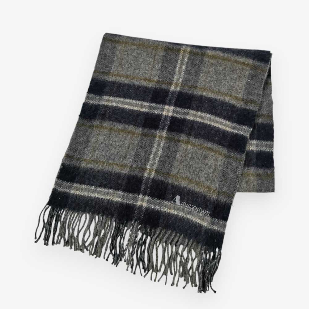 Aquascutum × Vintage Vintage Aquascutum Scarf Woo… - image 3