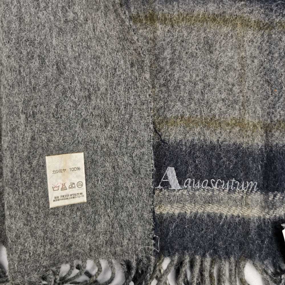 Aquascutum × Vintage Vintage Aquascutum Scarf Woo… - image 4