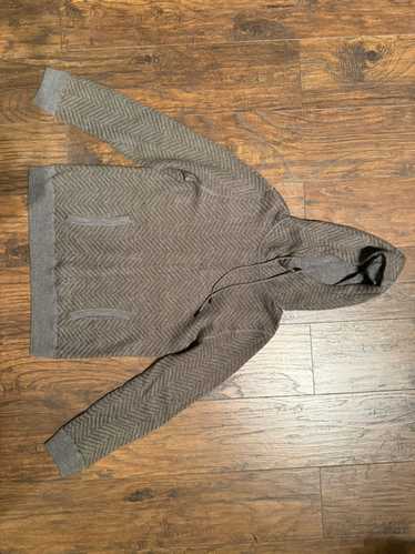 Theory × Vintage Mohair hooded jumper