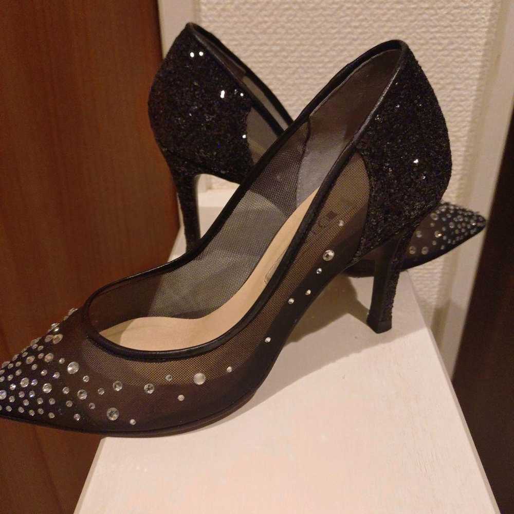 DIANA Black Sequin High Heels - image 5