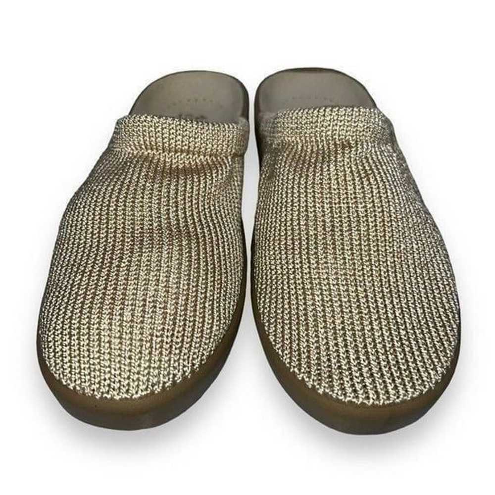 Arcopedico Light Nylon Knit Clog Beige Women's 7-… - image 3