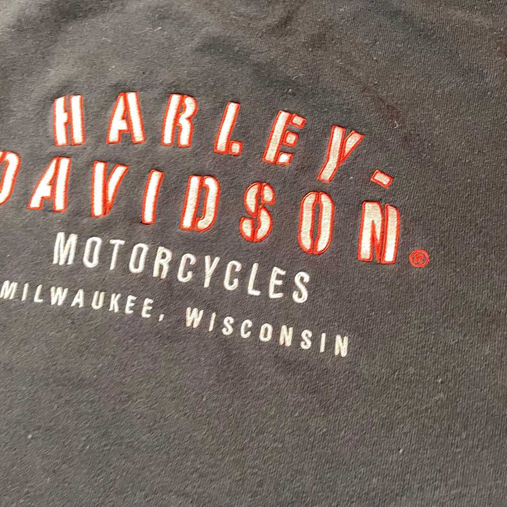 Harley Davidson Vintage Harley Sweater Mens 2XL X… - image 3