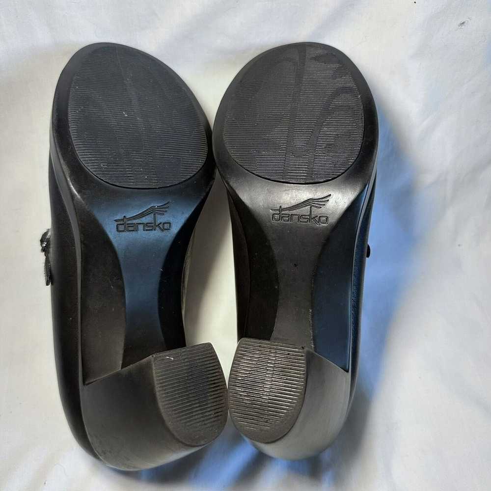 Dansko sz 7.5 - 8 Tara Mary Jane Heel Clogs Pumps… - image 9