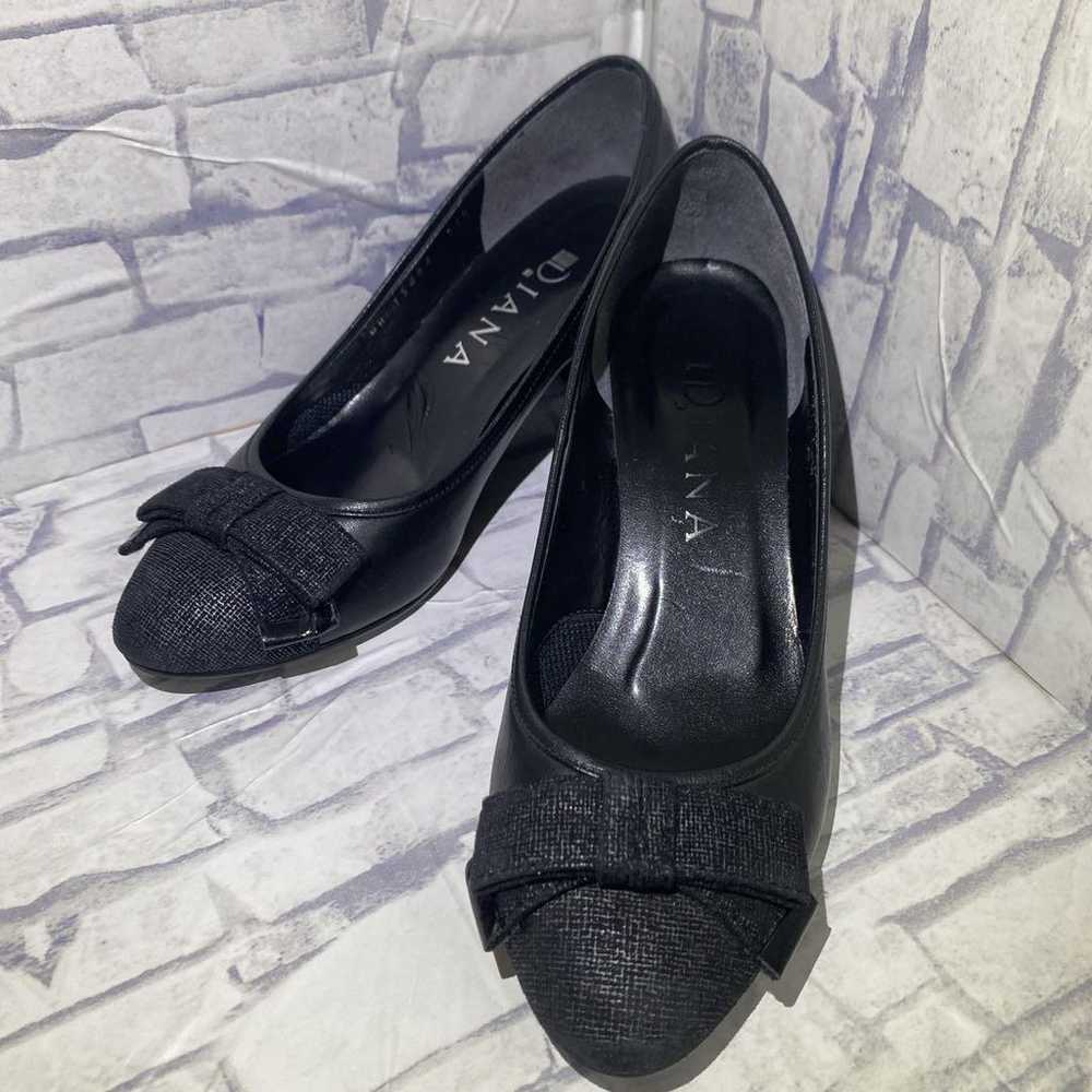 【Good Condition】Diana Pumps Genuine Leather with … - image 12