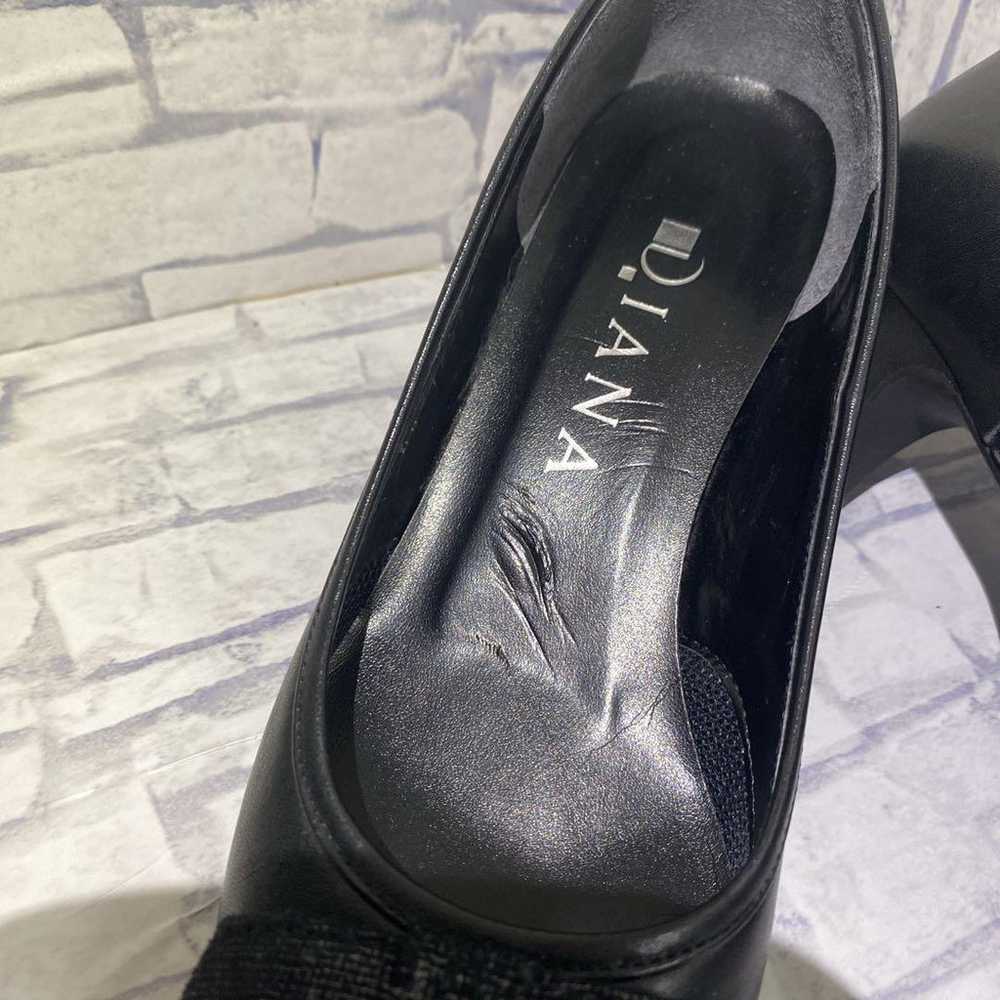 【Good Condition】Diana Pumps Genuine Leather with … - image 9