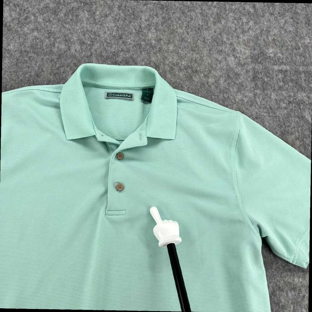 Cubavera Cubavera Mens Sea Foam 100% Polyester Ca… - image 4