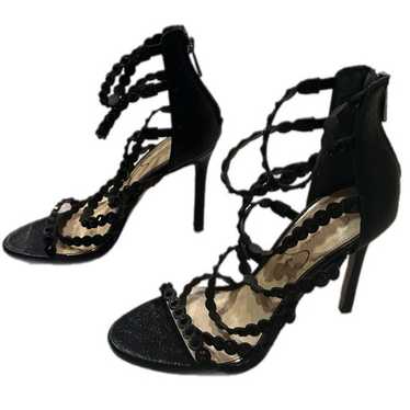 Jessica Simpson strappy black heels