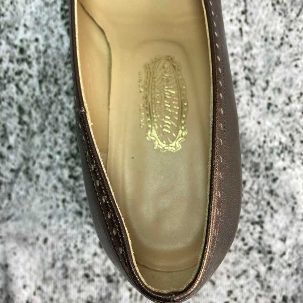 Ginza Yoshinoya Leather Pumps Medallion - image 7