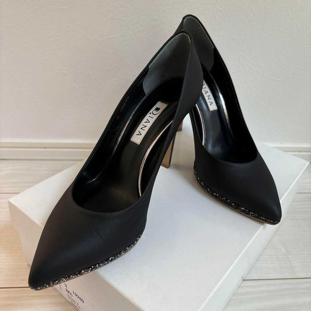 DIANA Black High Heels Glitter - image 1