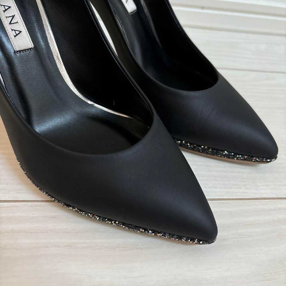 DIANA Black High Heels Glitter - image 4