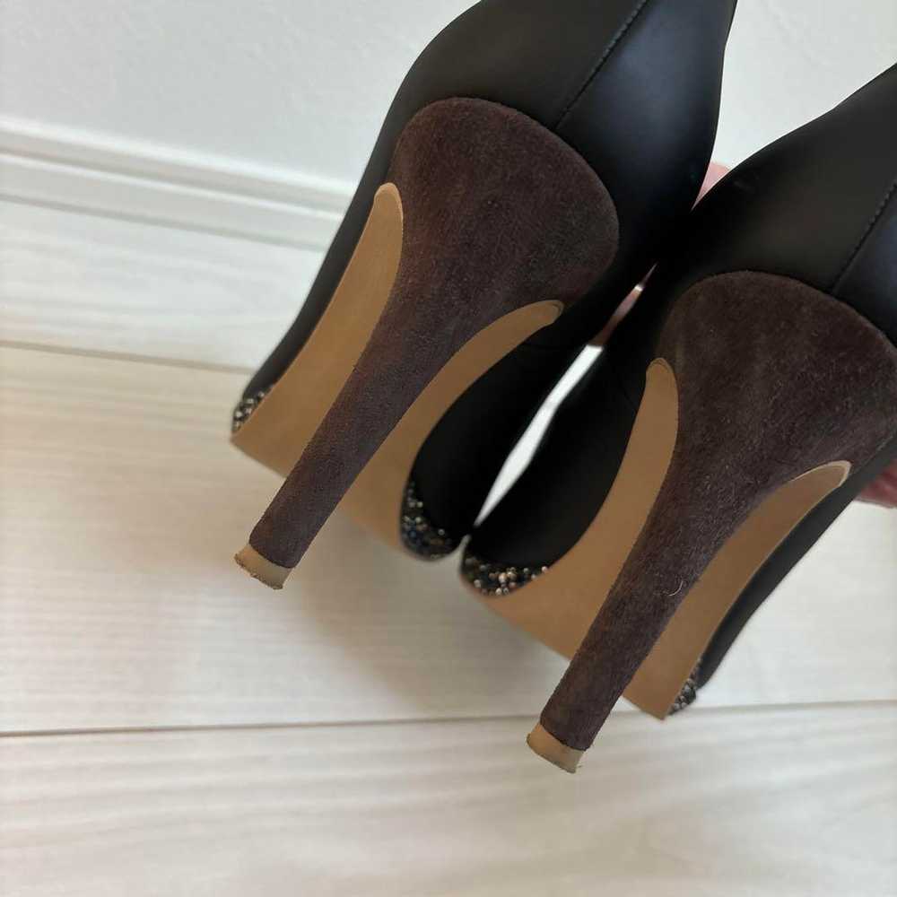 DIANA Black High Heels Glitter - image 6