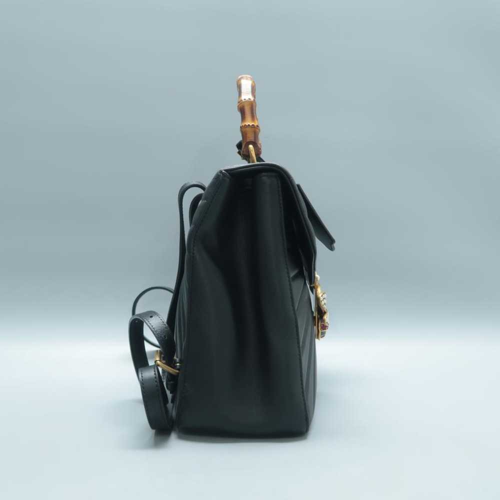 Gucci Queen Margaret leather backpack - image 2