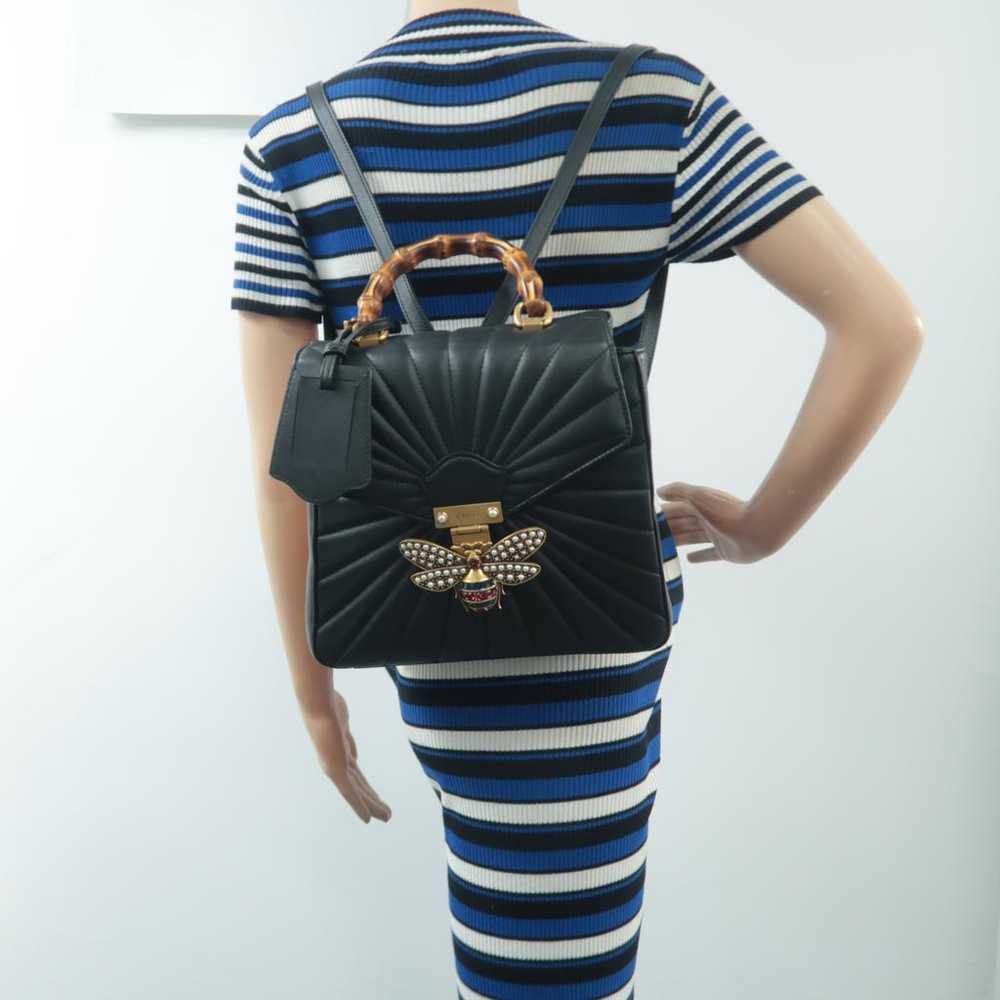 Gucci Queen Margaret leather backpack - image 5