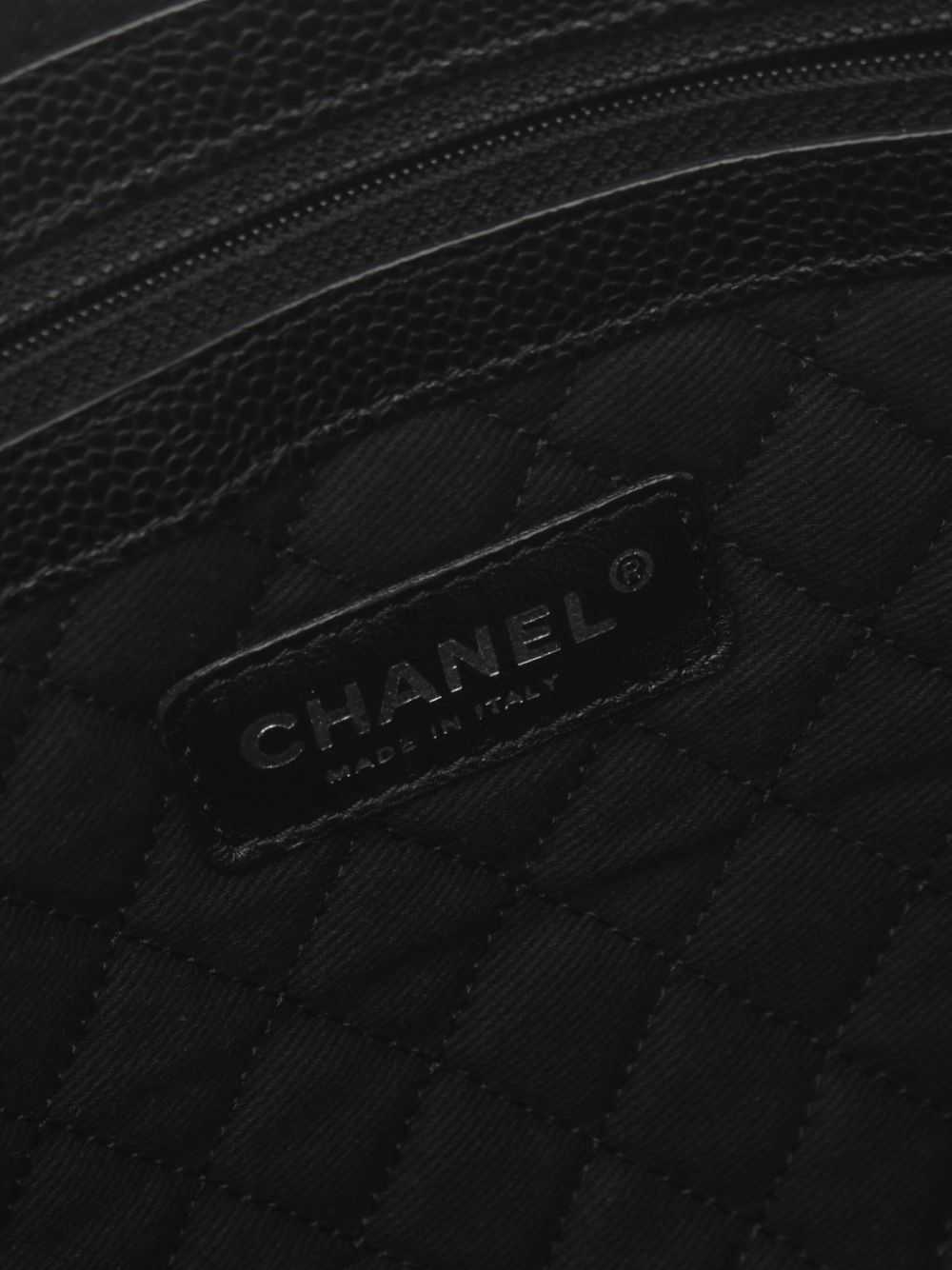 CHANEL Pre-Owned 2006-2008 CC canvas tote bag - B… - image 4