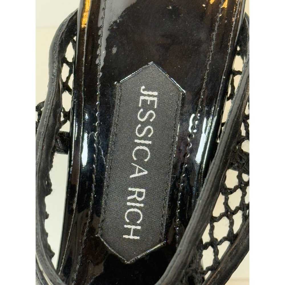 JESSICA RICH Women's Size 7.5 Black Ysabelle Fish… - image 10