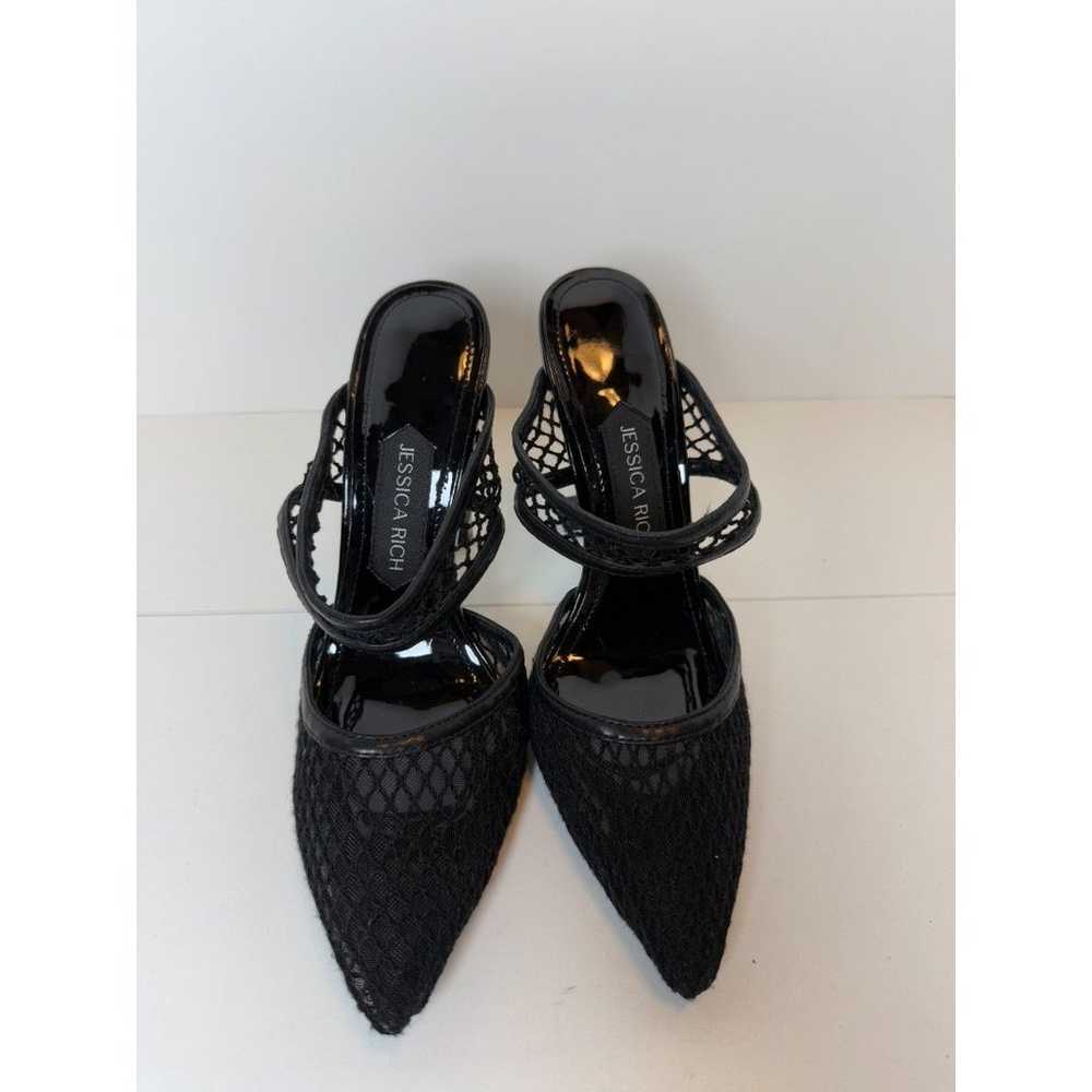 JESSICA RICH Women's Size 7.5 Black Ysabelle Fish… - image 7